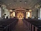 Interior of Cathedral of Saint Catharine of Siena