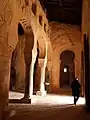 Mozarabic arches in the Suso Monastery.