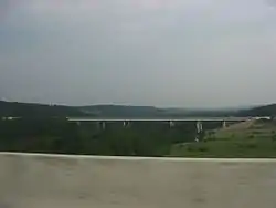 A picture of the I-271 bridge over the Cuyahoga River