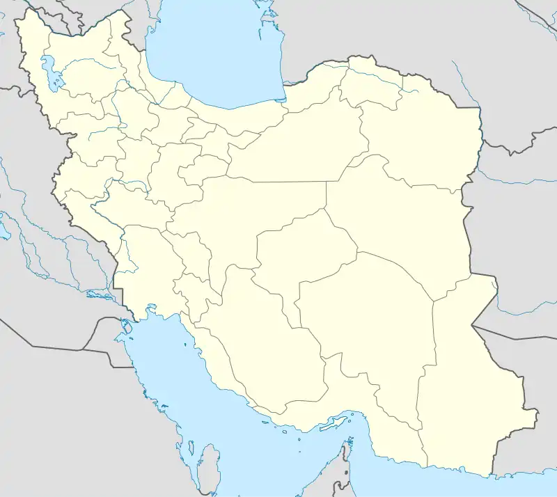 Chapel of Chupan is located in Iran