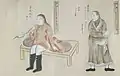 Sergeant-surveyor Trapeznikov and the interpreter Tugolukov (Hakodate City Central Library)
