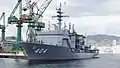 JS Chiyoda at Kobe on 11 November 2017.