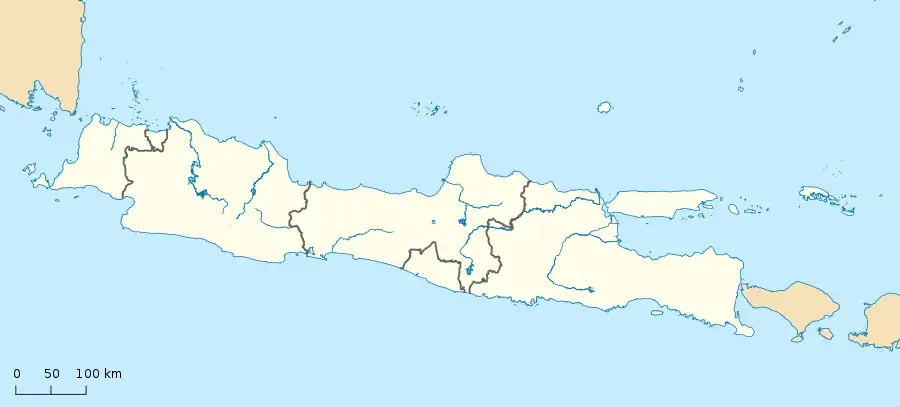 Malang is located in Java