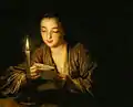 Girl with a Candle, c. 1700, Pushkin Museum, Moscow