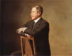 Verner von Heidenstam, poet and novelist, a laureate of the Nobel Prize in Literature