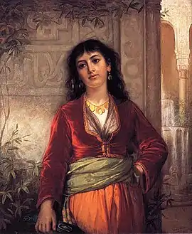 The Unwelcome Companion: A Street Scene in Cairo1873