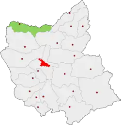 Location of Jolfa County in&nbsp;East&nbsp;Azerbaijan&nbsp;province