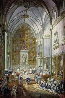 Jura de Fernando VII como Príncipe de Asturias (1791)Museo del Prado