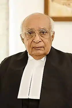 Image 14K.&nbsp;T. ThomasPhotograph credit: Augustus BinuK.&nbsp;T. Thomas (born 30&nbsp;January&nbsp;1937) is a former judge of the Supreme Court of India, known for his strong opinions on Indian socio-political matters. He was selected as a district and sessions judge in 1977, and became a judge of the Kerala High Court in 1985. A decade later, he was appointed a judge of the Supreme Court, on which he served until retiring in 2002. He was awarded the Padma Bhushan by the Indian government in 2007 for services in the field of social affairs.More selected pictures