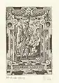 Charlemagne as one of the Nine Worthies by Virgil Solis, mid-16th century