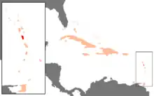 Dominica is one of the Leeward Islands. It is located south of Guadeloupe and north of Martinique in the chain of islands defining the Caribbean's eastern extent.