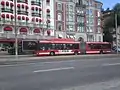 NG&nbsp;313&nbsp;CNG (A23) on line 69 in Stockholm