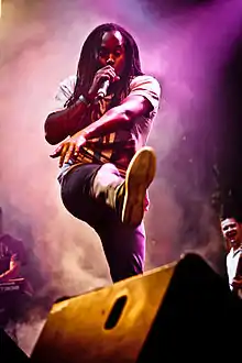 Kevin Mark Trail performing at Parklife, Sydney 2011