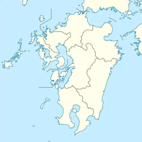 JE 05 Fujinoki Station is located in Kyushu
