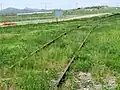 Track of the former Geumgangsan Electric Railway