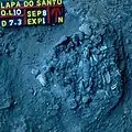 Burial 8. Excavation at phase 1.