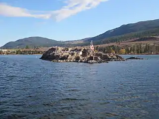 Western side of Grant Island on a Late Winter Morning