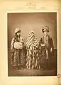 1. Muslim lady from Sa'nt (indoor clothing)2. Muslim lady from Sa'nt (outdoor clothing)3. Kurdish woman from Elazığ