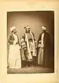 1. Shopkeeper from Belka2. Fellah from around Belka3. Muslim artisan from Belka