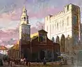 The Notre-Dame Basilica next to the old church