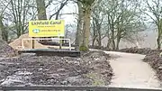 The Heritage Towpath Trail was extended from Borrowcop Locks Canal Park to Cricket Lane in February 2017