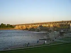 St. Andrews Lock and Dam (north side)