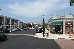 Looking north on Main Street