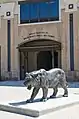 Tiger Statue and Baseball Hall of Fame