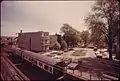 MBTA tracks cut across Neptune Road. (May 1973)