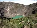 Main crater lagoon
