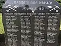 Memorial marker.