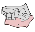 Location of Buitengebied Zuid district in Barendrecht
