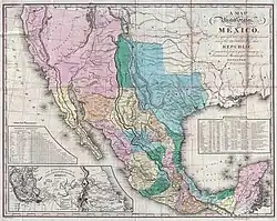 Location of Mexico