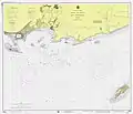 June 1975 map of Bahía de Ponce