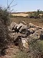 View of what remains of tower