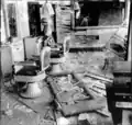 Matsushige's house after atomic bombing (around 14:00 on 6 August 1945)