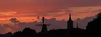 Sunset nearby Hasselt
