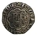 Half-pierreale of Martin I (1402–1409)