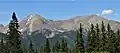 Mt. Aetna (left) and Taylor Mountain (right)
