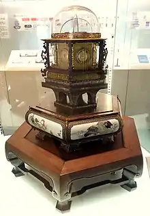 Tanaka Hisashige's 1851 perpetual clock, in the National Science Museum.