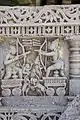 Wall relief sculpture at Amrutesvara temple, Amruthapura
