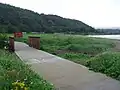 National Cycle Route 753 at the north end of the bay