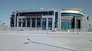The building