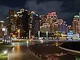 View at night