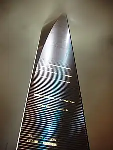 At night.
