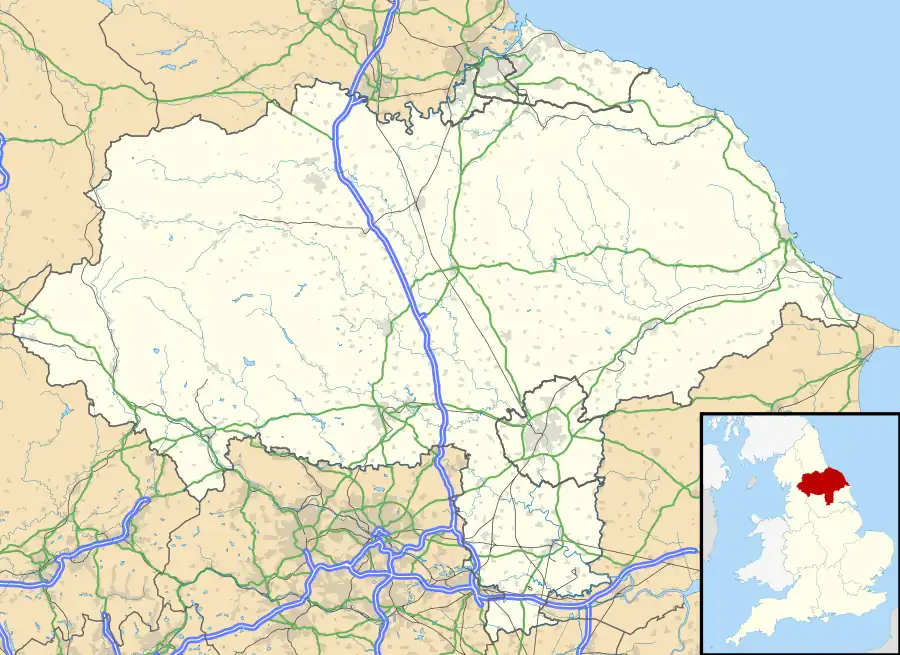 Filey is located in North Yorkshire