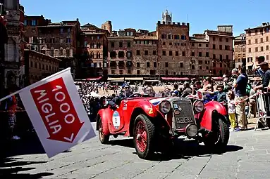 Passage through Siena