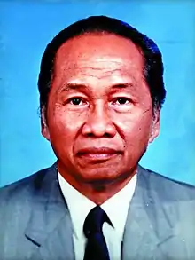 Official portrait of A. A. Baramuli