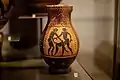 An Etruscan vase