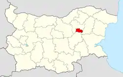 Omurtag Municipality within Bulgaria and Targovishte Province.